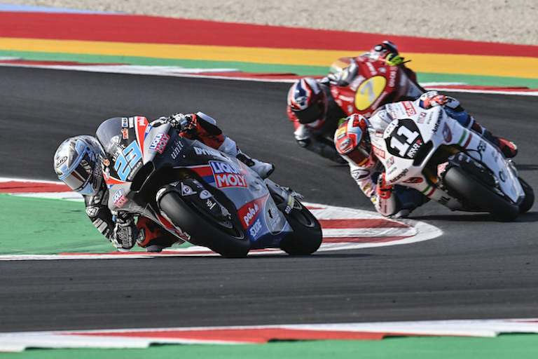 Marcel Schrötter sammelte als 15. einen Punkt