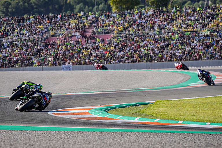 Franky Morbidelli beschattete seinen Lehrmeister Rossi bis zur Ziellinie