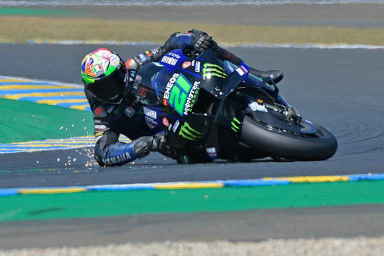 Franco Morbidelli: Trainingssturz in Le Mans
