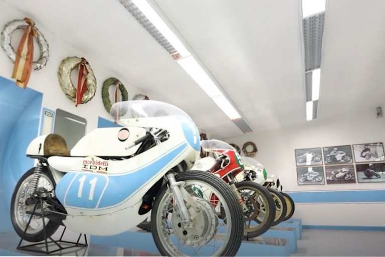 In alle Winde zerstreut: Viele Motorräder des Morbidelli Museums werden in privaten Sammlungen verschwinden