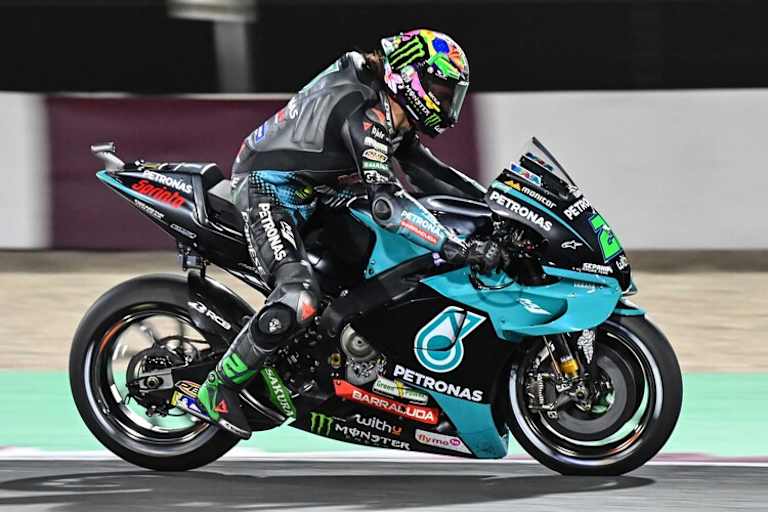 Franco Morbidelli startet von P10