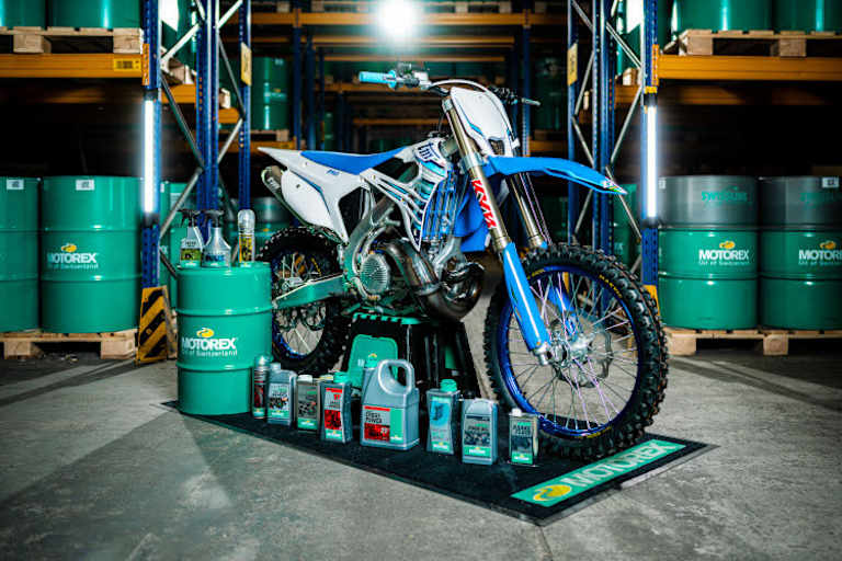 Der 990-ccm-Motoczycs-Motor