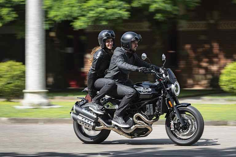 Weiterhin im Programm von Morini: Die Modellreihe mit dem mächtigen V2-Motor mit 87° Zylinderwinkel