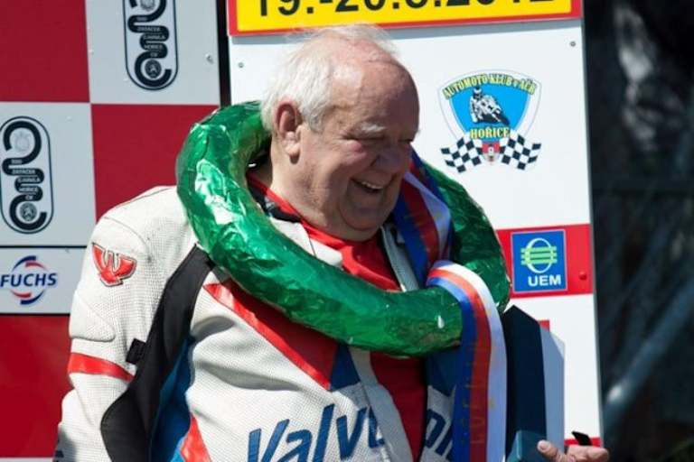 Frantisek Mrazek 2012 bei einem Classic-Event in Tschechien