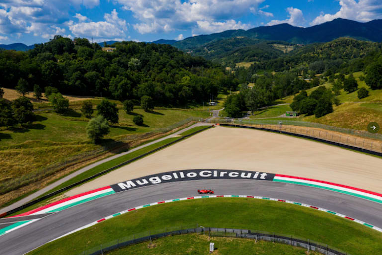 Prachtwetter in Mugello