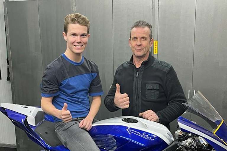 Koen Meuffels (li.) fährt IDM