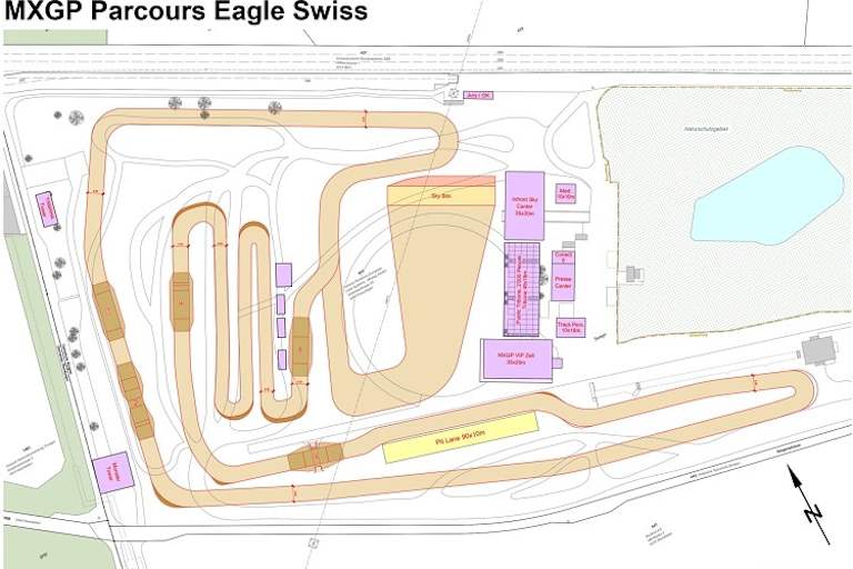 Streckenplan: Gemäss dem Amt für Raumentwicklung nicht bewilligungsfähig
