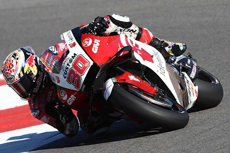 Taka Nakagami: Platz 9 am Freitag