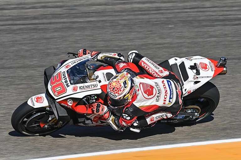 Takaaki Nakagami auf der 2019-Honda
