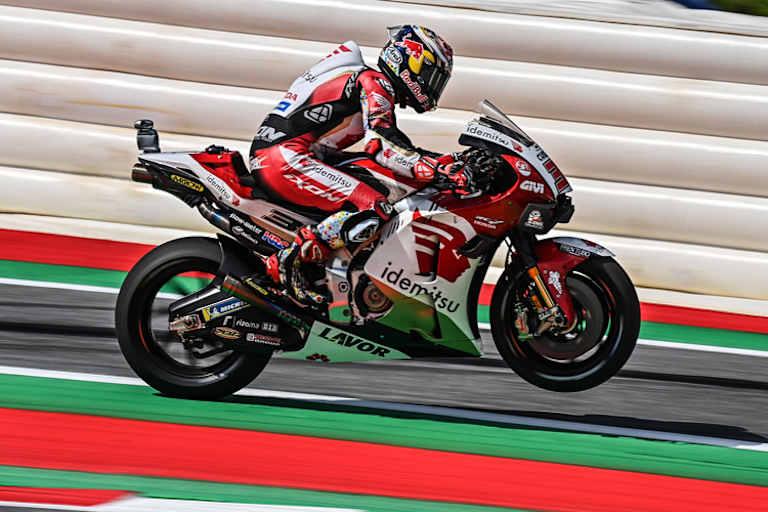Takaaki Nakagami legte am Freitagmorgen die Bestzeit hin
