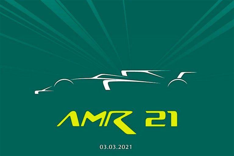 Aston Martin zeigt den AMR21 am 3. März