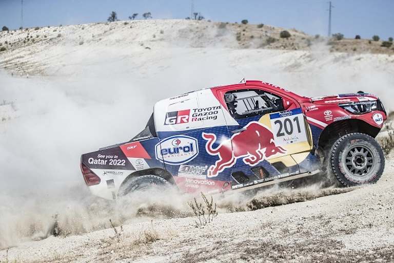 Nasser Al-Attiyah ist die Toyota-Speerspitze