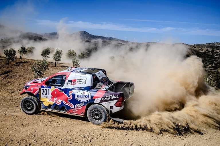 Nasser Al-Attiyah in Andalusien