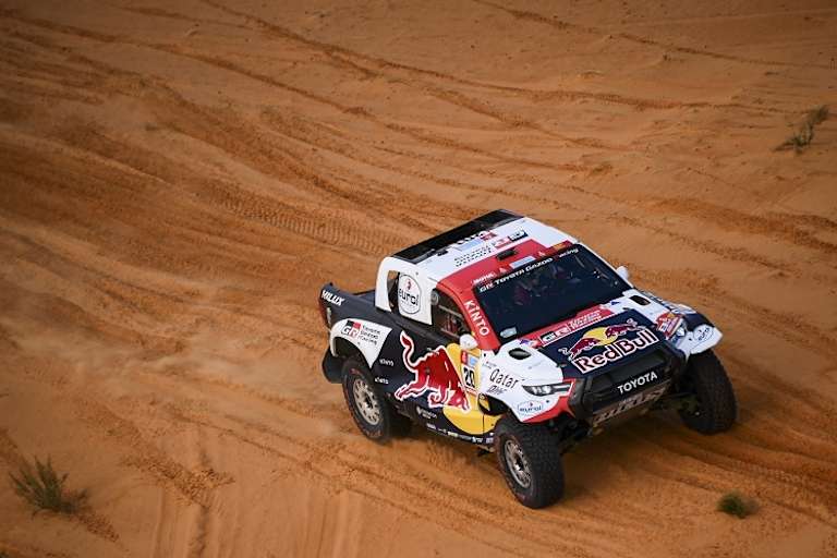 Nasser Al-Attiyah and Matthieu Baumel