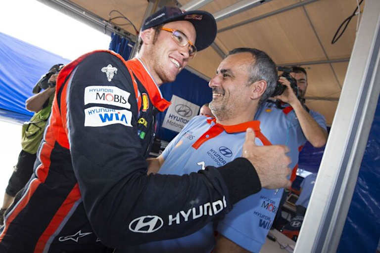 Thierry Neuville und Alain Penasse