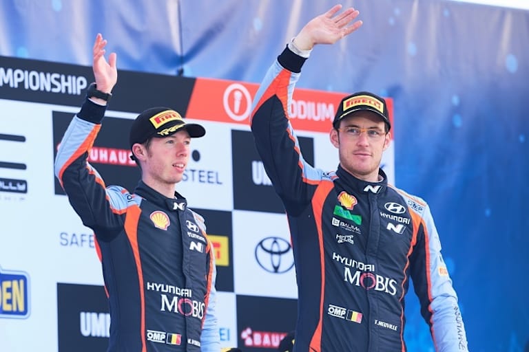 Martijn Wydaeghe und Thierry Neuville