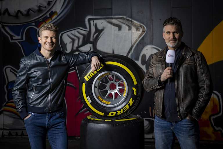 Der Formel-1-Star unterstützt Routinier Andreas Gröbl