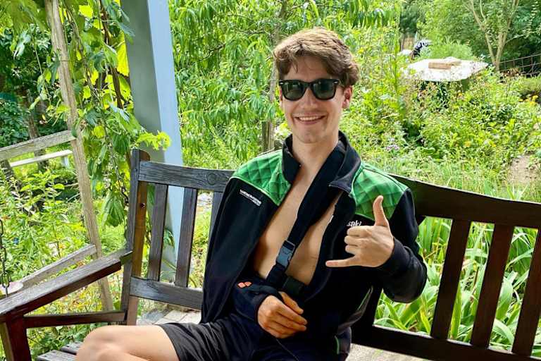 Gabriel Noderer im Sommer 2021