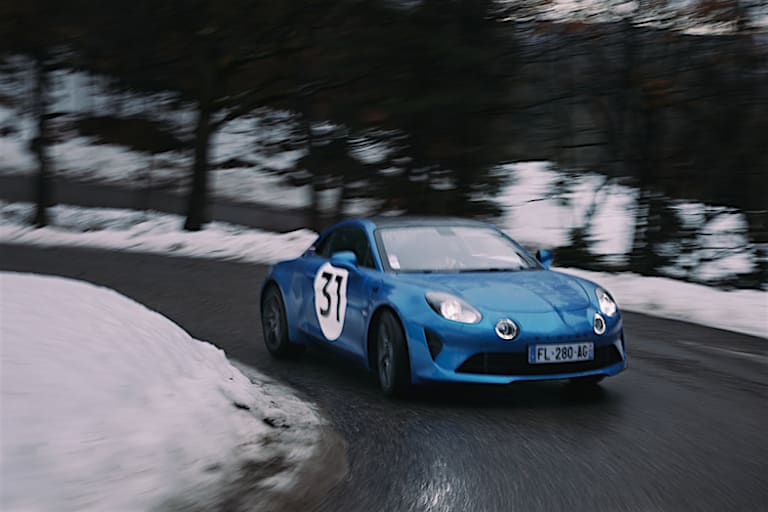 Mit diesem Auto ist der Franzose unterwegs