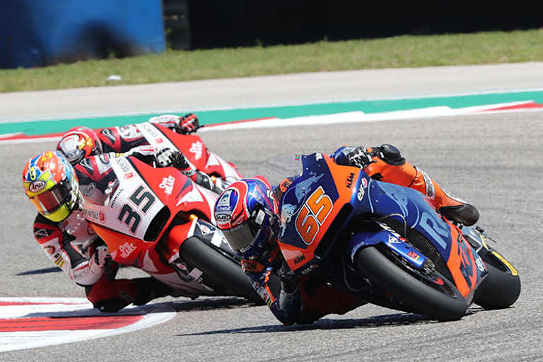 Auf der Moto2-KTM blieb Öttl punktelos