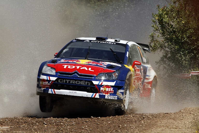 Sébastien Ogier beim ersten Sieg 2010  in Portugal