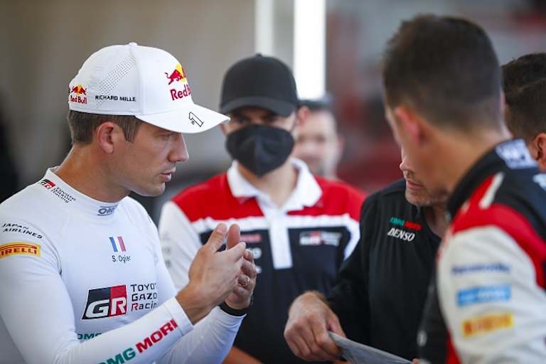 Tabellenführer und Titelverteidiger Sébastien Ogier