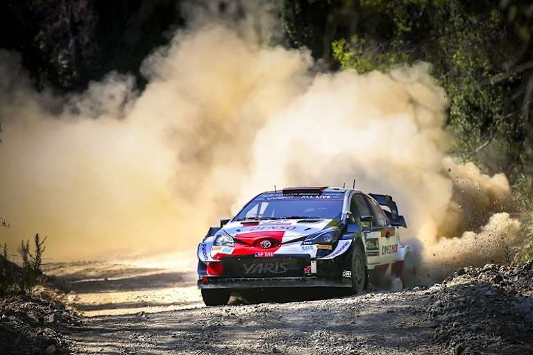 Sébastien Ogier knapper Dritter