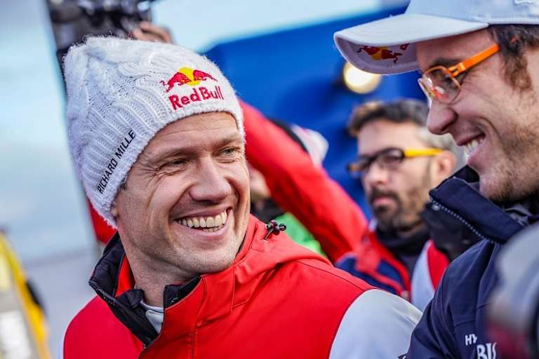 Sébastien Ogier (li.) und Therry Neuville
