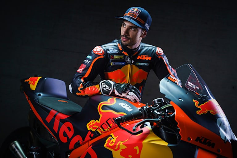 Miguel Oliveira mit der neuen KTM RC16