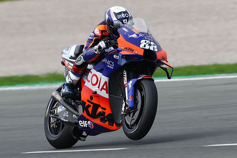 Miguel Oliveira am Freitag in Valencia