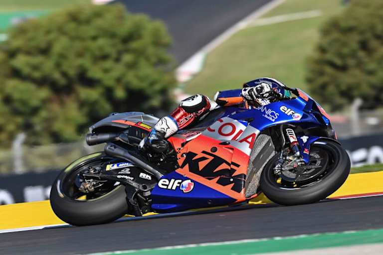 Miguel Oliveira auf dem Weg zur Pole beim Heim-GP