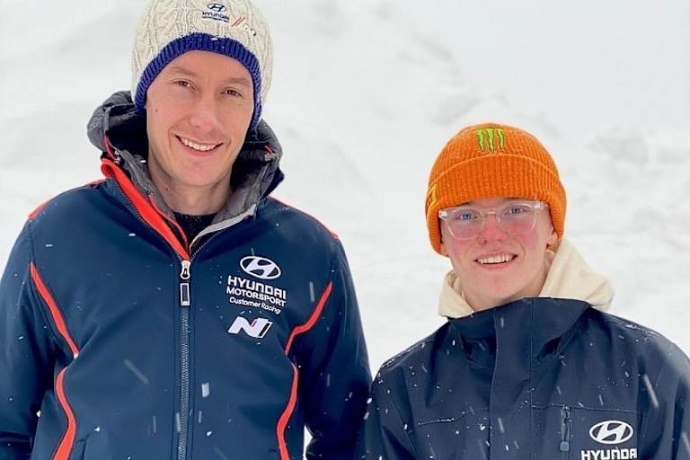 Sebastian Marshall (li) und Oliver Solberg