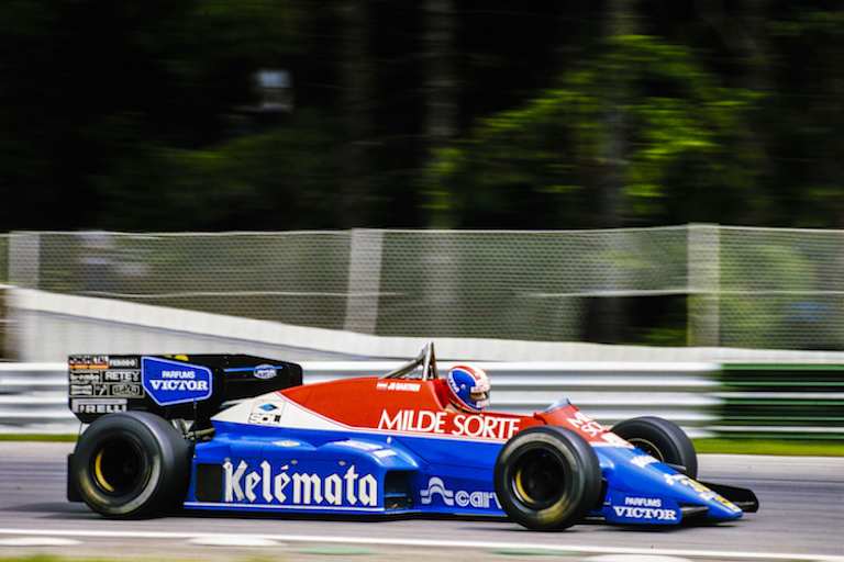 Mit Osella beim Österreich-GP 1984