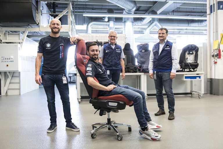 Im Forschungszentrum bei BMW in München