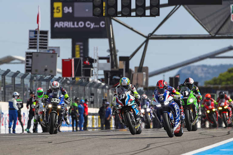 Kenny Foray fuhr beim Bol d'Orden Start für das BMW-Werksteam