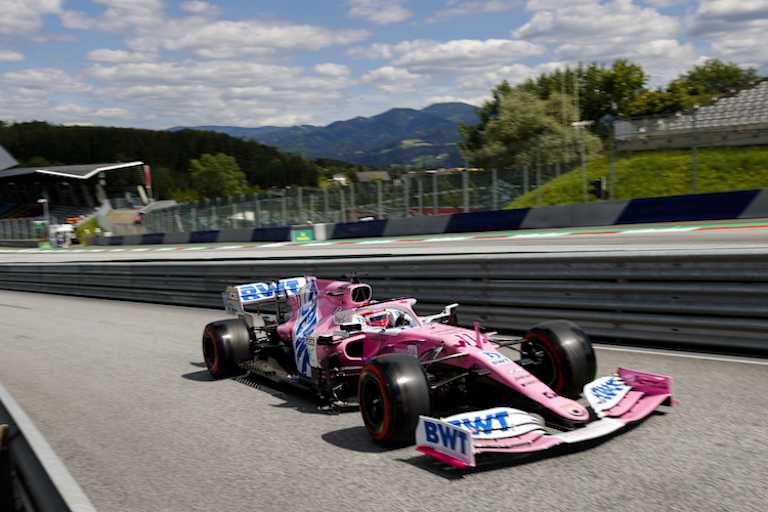 Sergio Pérez in der Mercedes-Kopie namens Racing Point