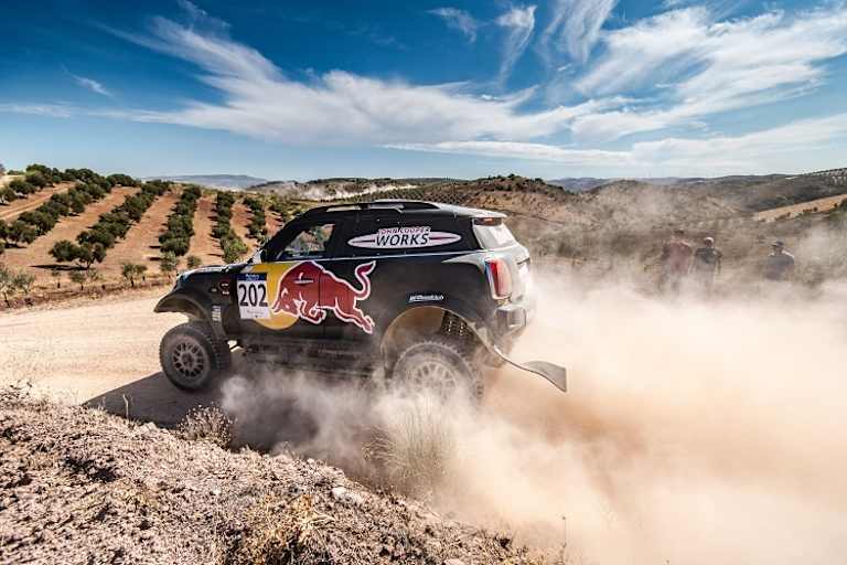 Stéphane Peterhansel in Andalusien