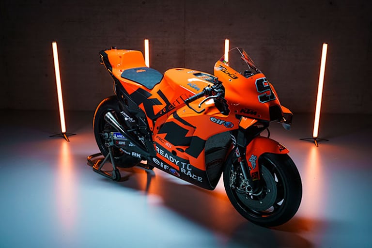 KTM RC16 mit der Nummer 9: Erster test am 6. März