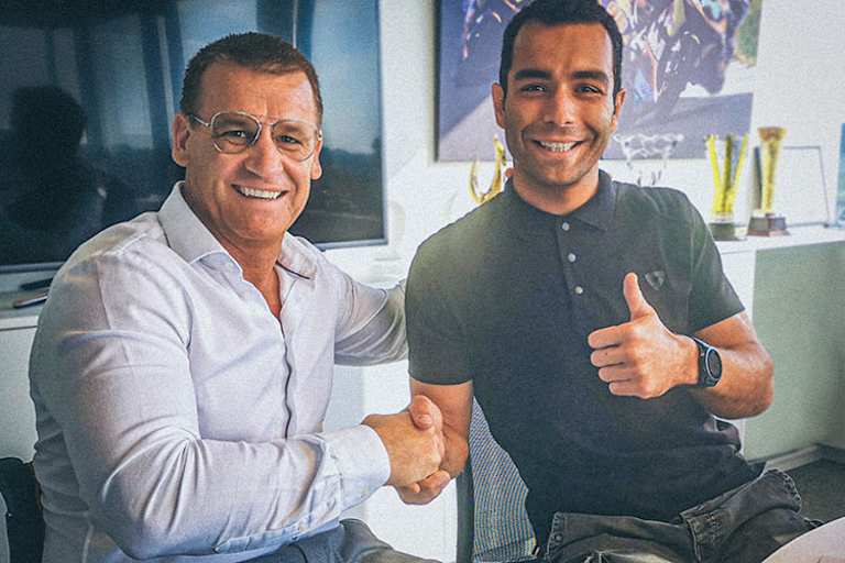 Pit Beirer mit Danilo Petrucci