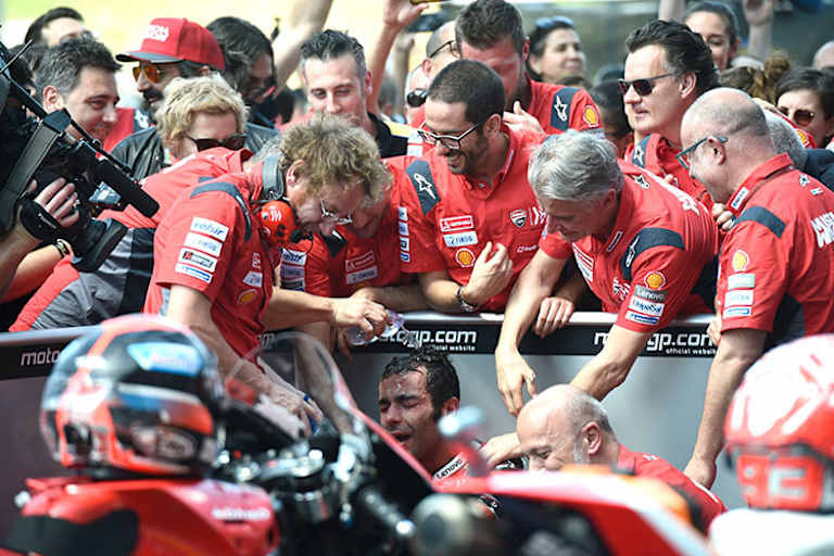 Mugello-Sieg 2029: Beim Feiern war Gigi Dall'Igna nicht zu sehen