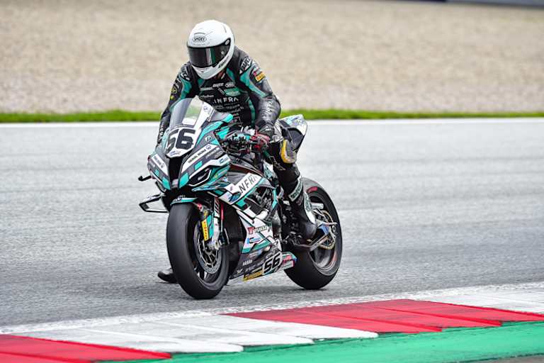 Toni Finsterbusch auf der Strecke