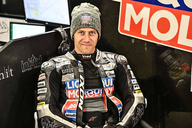 Marcel Schrötter fuhr in FP1 nicht, in FP2 war er der Schnellste