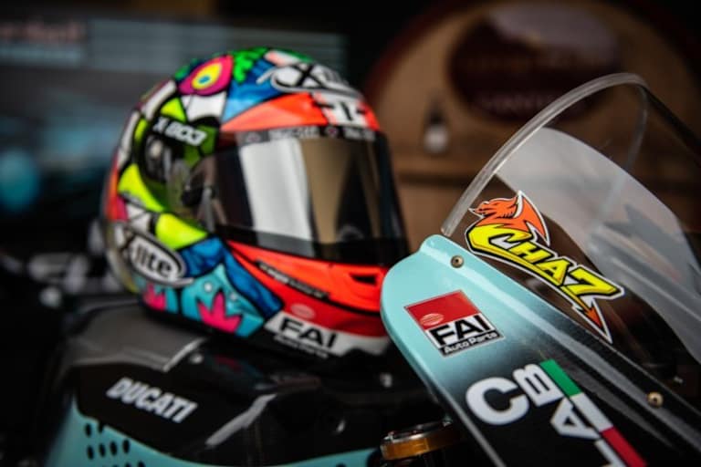 So sieht die Go Eleven Ducati von Chaz Davies aus	