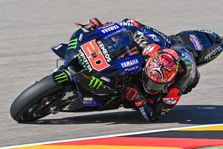 Fabio Quartararo auf dem Sachsenring