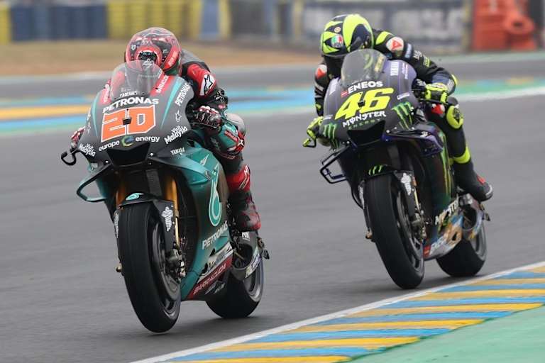 Quartararo landete 2019 vor Rossi