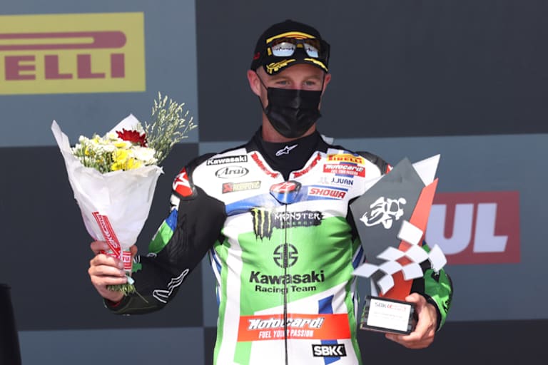 Kawasaki-Werksfahrer Jonathan Rea