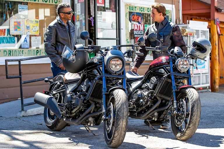 Der Motor stammt zwar von der Africa Twin, für den Cruiser war aber ein komplett neues Fahrwerk erforderlich