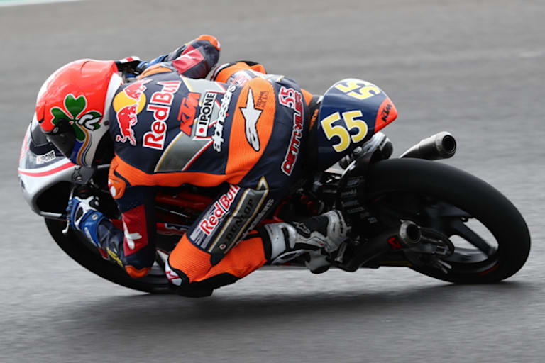 Noah Dettwiler im Red Bull Rookies Cup
