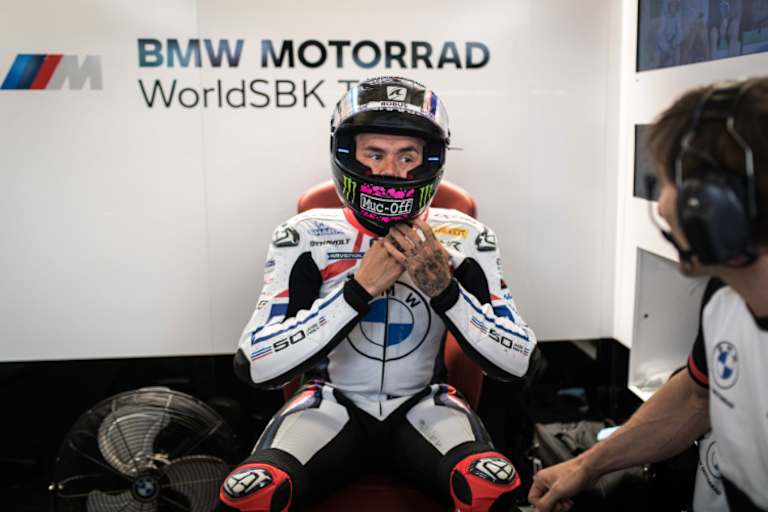 Scott Redding (li.) ist flott unterwegs