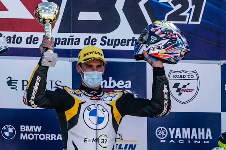 Markus Reiterberger auf der Endurance-BMW